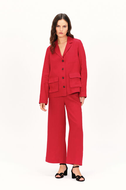 Veste vancouver rouge clair femme