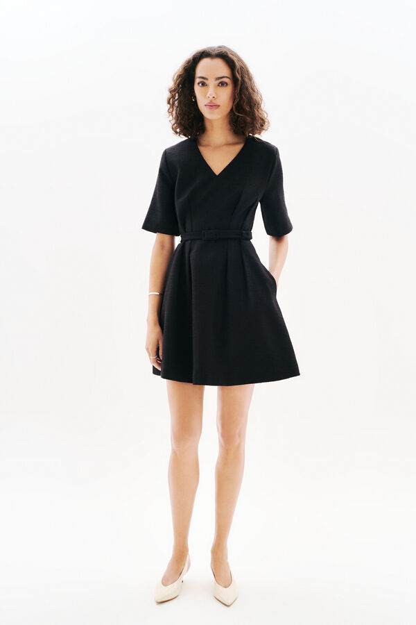 Robe Rosina noir femme