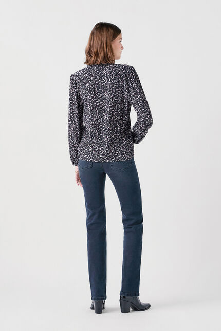Camicetta chris nero donna