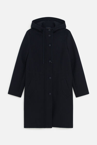 Jas Germain marineblauw vrouw