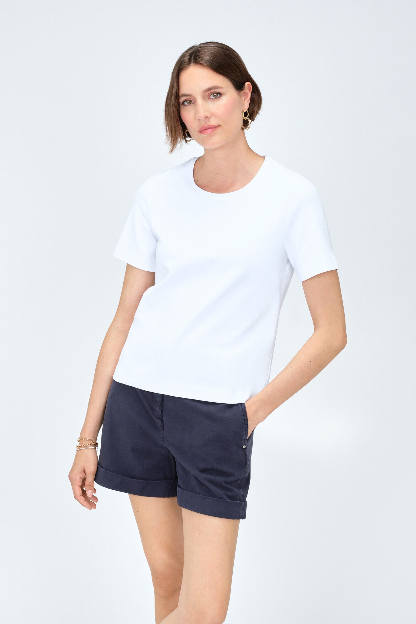 T-shirt thugo blanc femme