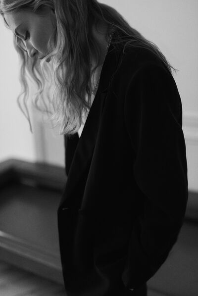 blazer yelena noir femme