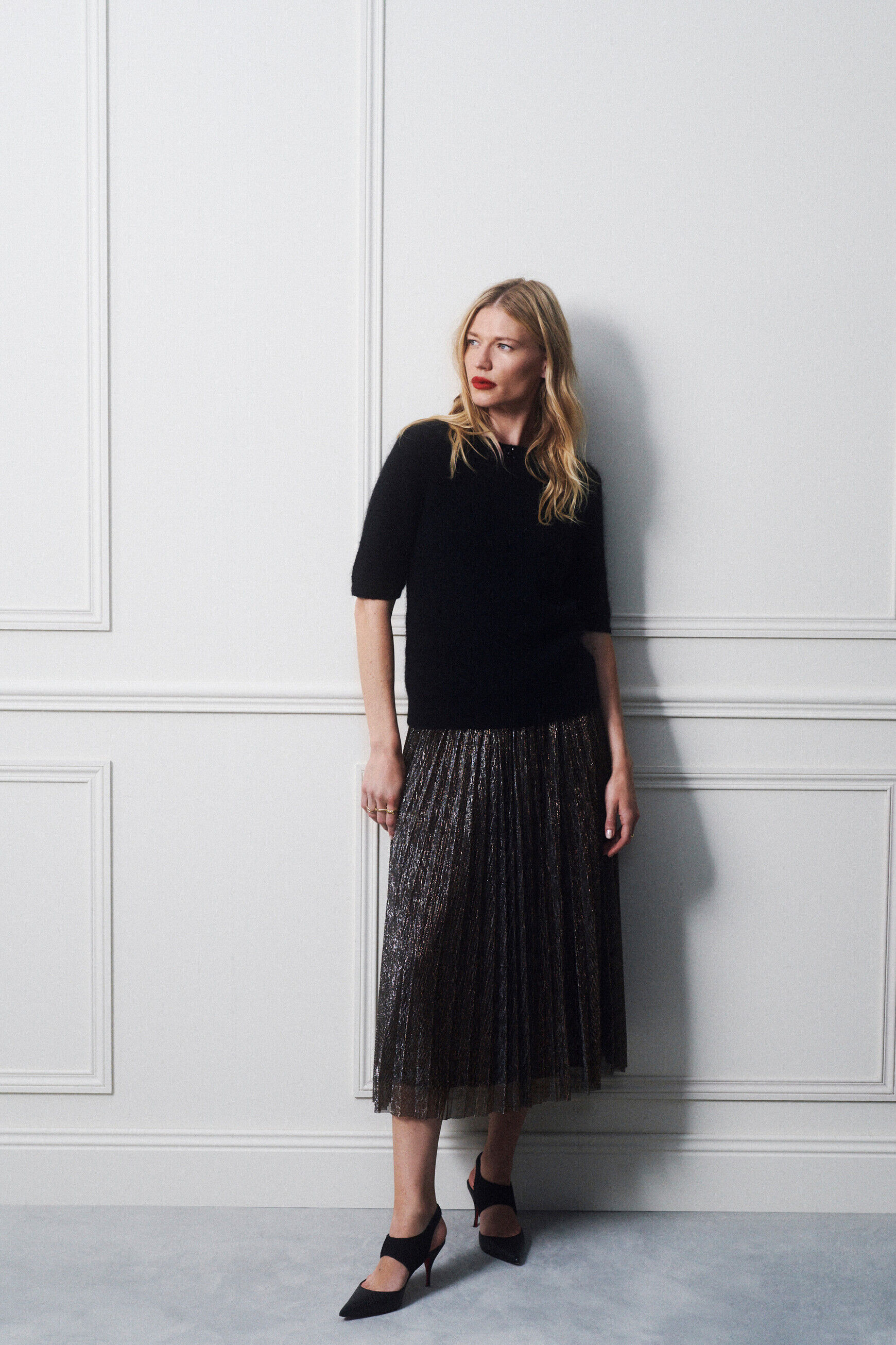 Jupe midi caroll cheap