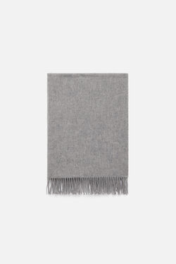 100% Wool RWS Scarf marie light grey woman