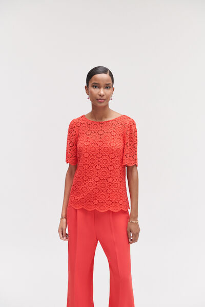 blusa new liam rojo mujer