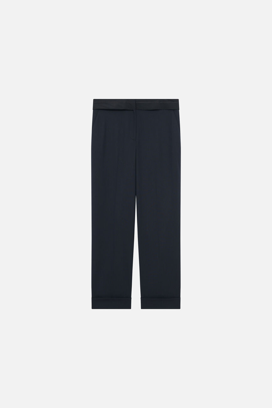 Philemon trousers navy blue woman