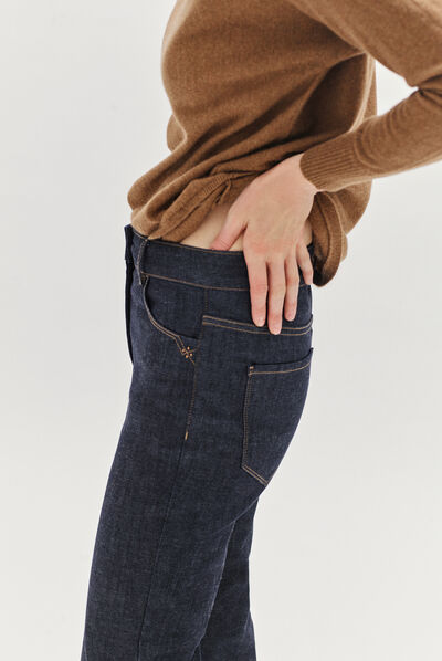 pantalon jed denim double stone femme