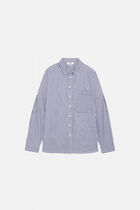 Claudine shirt navy blue woman