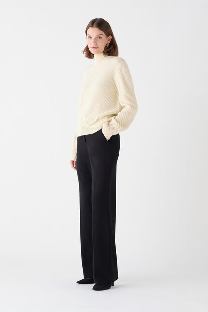 Trui mwilliam Made in Italy ecru vrouw