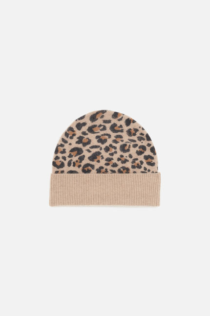 Boelo hat 100% cashmere light grey woman