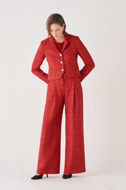 Pantalon Pchristmas rouge femme