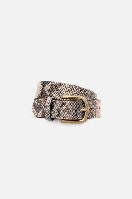 Ceinture Leonessa taupe femme