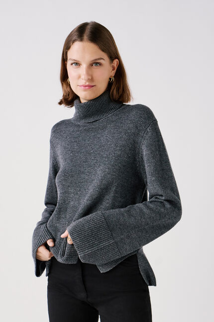 Maglione Mdarwin grigio scuro donna
