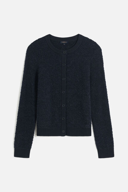 Veste will bleu marine femme