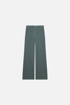 Passenger trousers pastel green woman