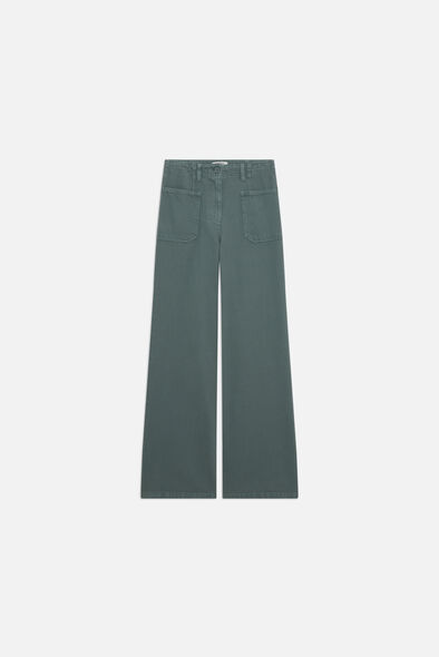 Pantalon Passenger vert pastel femme