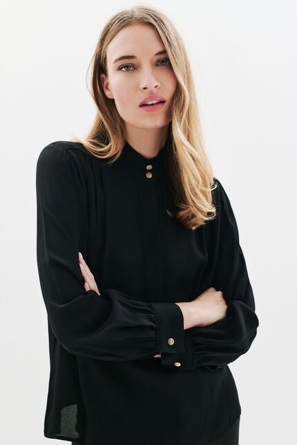 Blouse Cosma noir femme