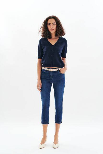 Pull Mirella bleu marine femme