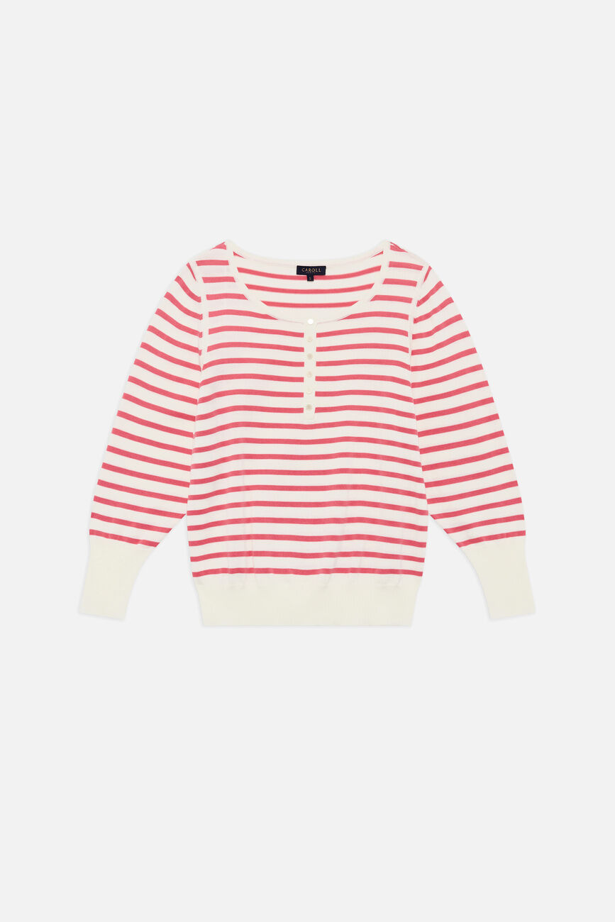 Pull Mglorie rose femme
