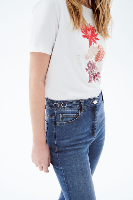 Pantalon palma denim baby bleu femme
