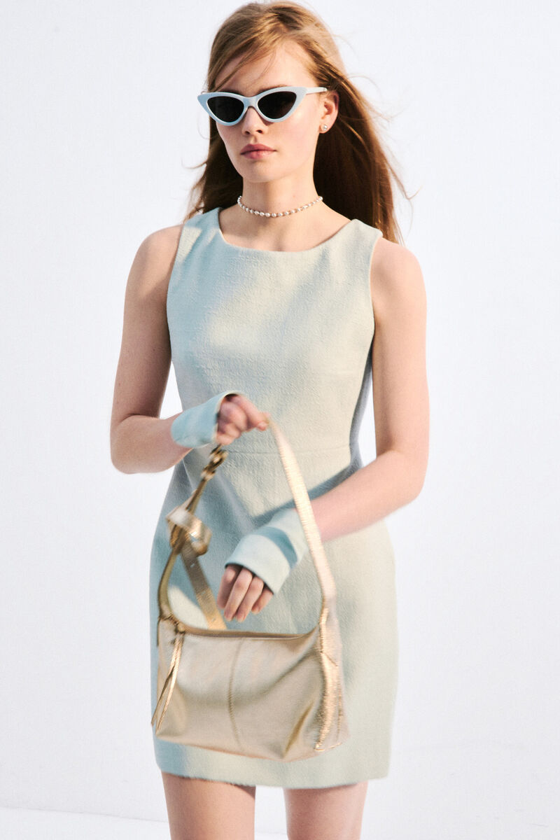 Robe Rsoline vert clair femme