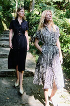 Fran dress black woman