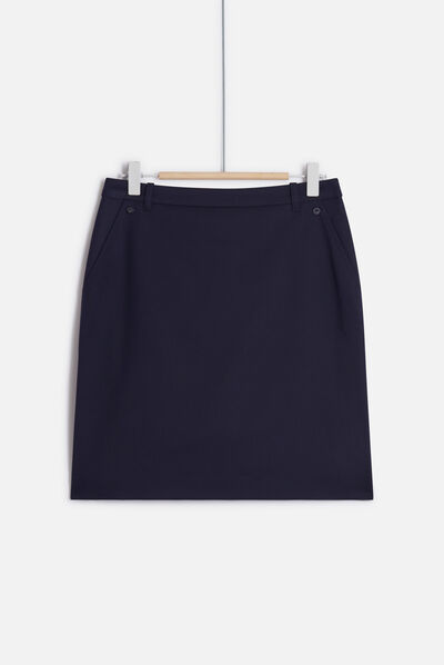jupe jade bleu marine femme