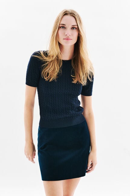 Maglione Mjim blu navy donna