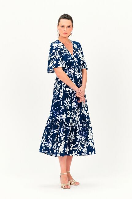 Robe tania1 bleu marine femme