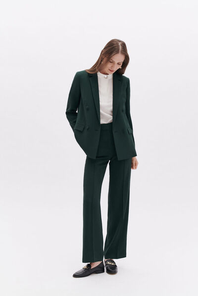 Veste venise vert fonce femme