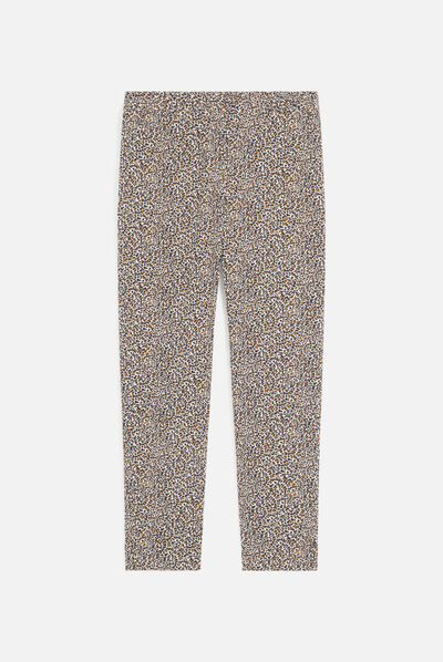 Broek Pgabin2 ecru vrouw