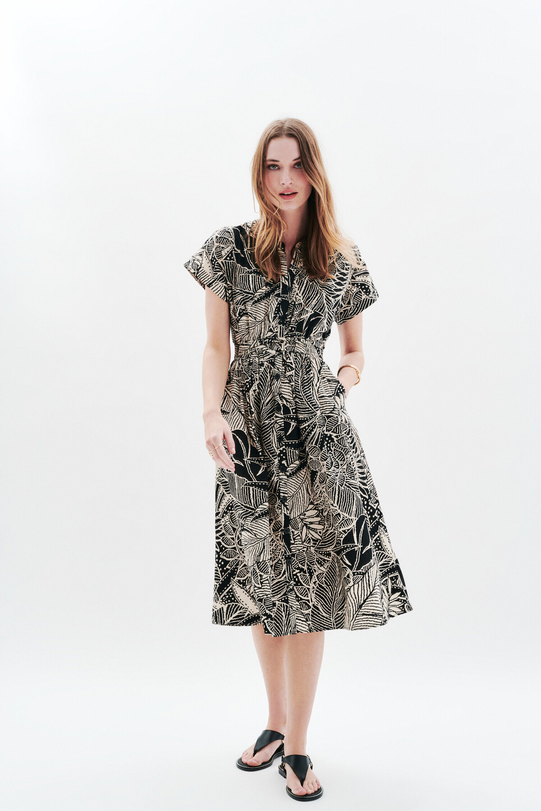 Robe Fran noir femme