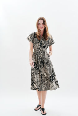 Robe Fran noir femme