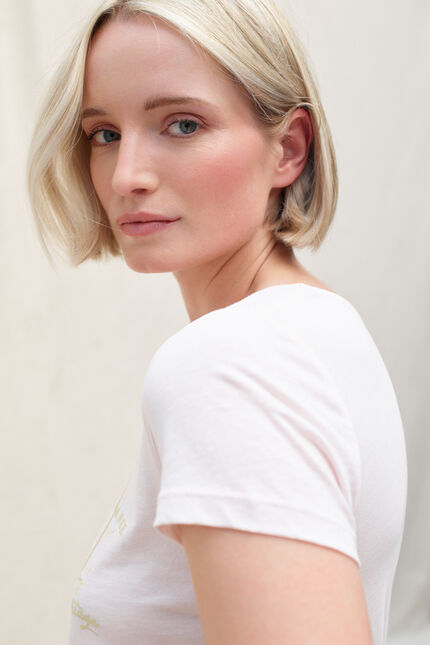 T-Shirt Sheila pastellrosa damen