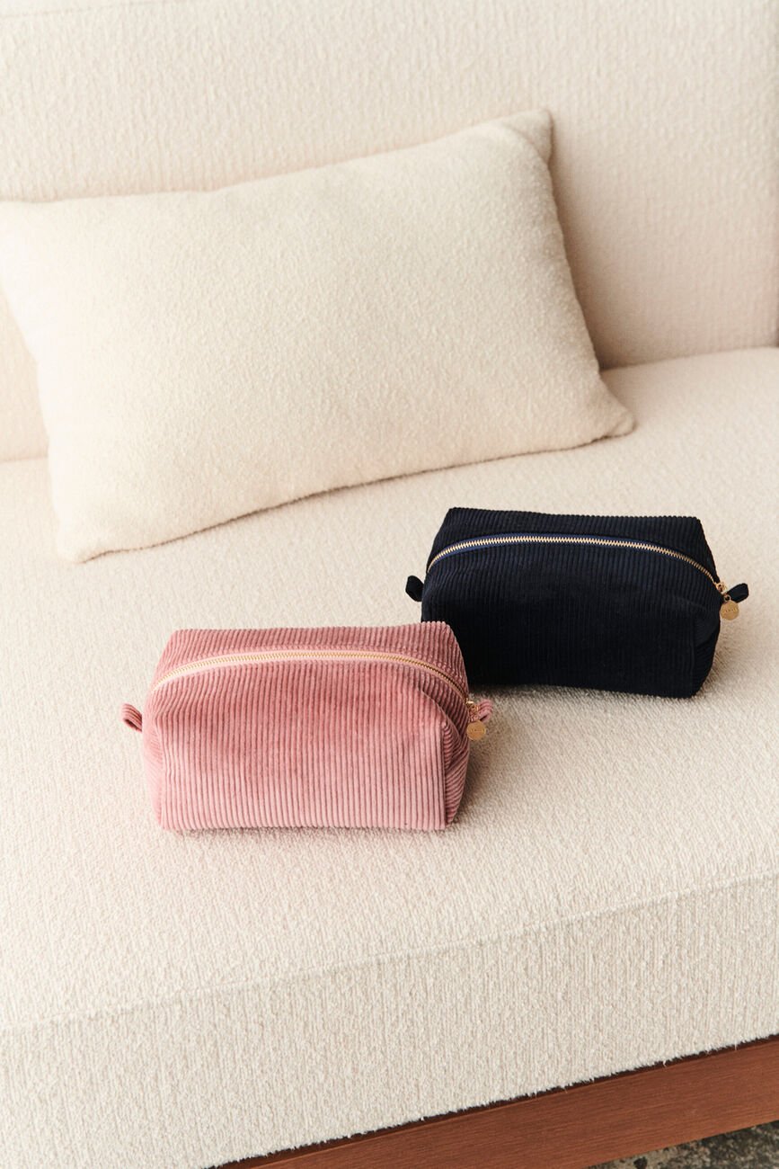 Trousse oriane rose clair femme
