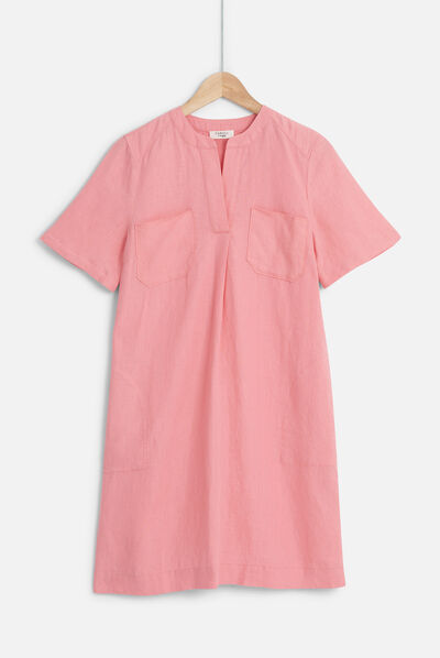 robe beatrice rose corail femme