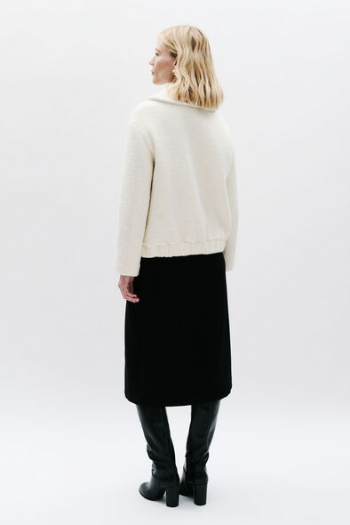 manteau giro ecru femme Manteau Giro ecru femme