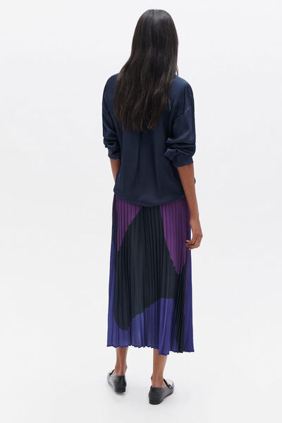 Jupe amelia1 parme femme