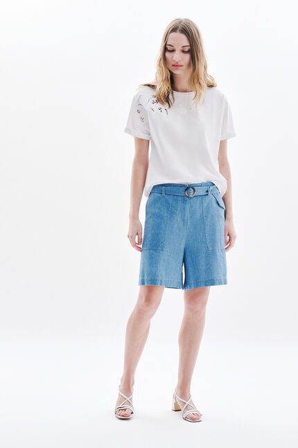 T-shirt Tsorrento blanc femme