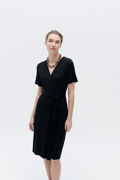 robe rwilly noir femme