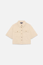 Cleo2 shirt taupe woman