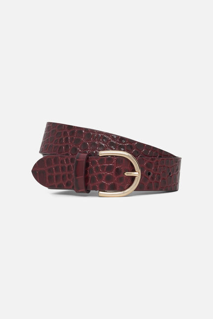 Ceinture alix bordeaux femme