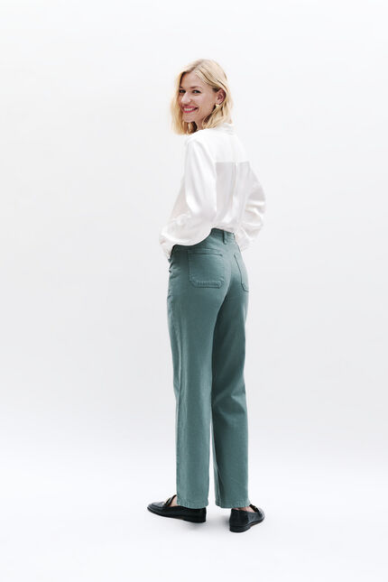 Pantalon Passenger vert pastel femme