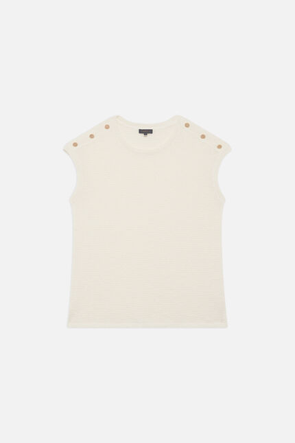 T-shirt Tanna naturfarben damen