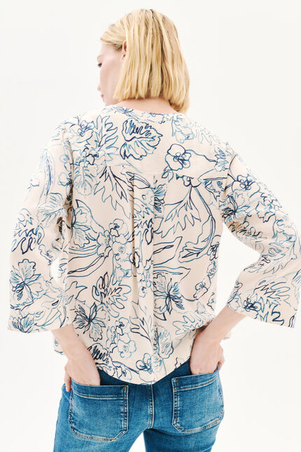 Calisse-Hemd weiss damen