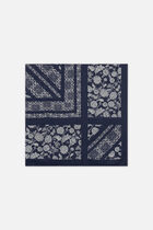 Lysandre scarf navy blue woman