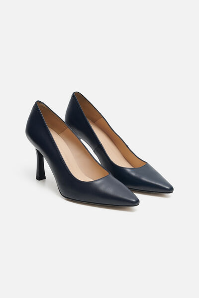 Chaussures soupia bleu marine femme