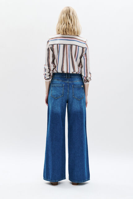 Pantalon Pastor denim baby bleu femme
