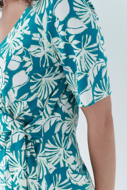 T-shirt tglycine vert emeraude femme