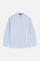Claudine shirt sky blue woman